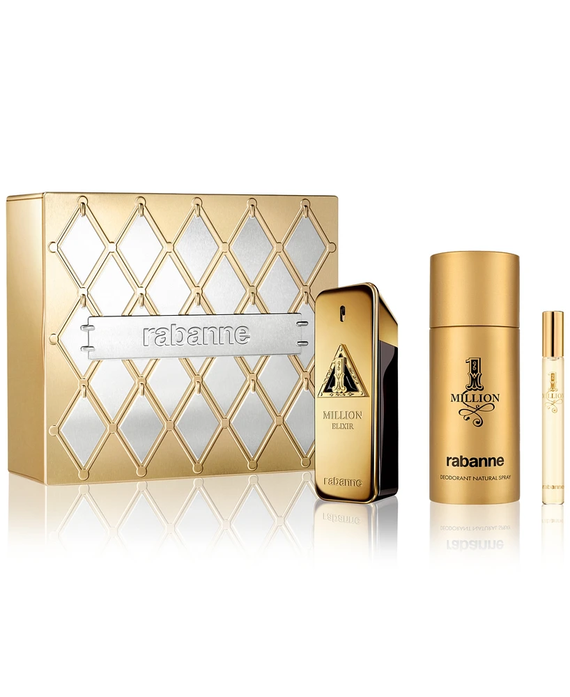 Men's 3-Pc. 1 Million Elixir Parfum Intense Gift Set