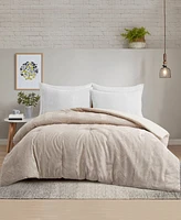 Unikome All Season Textured Jacquard Down Alternative Comforter, Twin