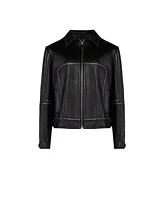 Pcfg Men's Leather Jacket Stud Rocks Details