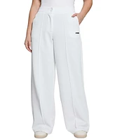 Guess Women's Seam-Front Wide-Leg Pants