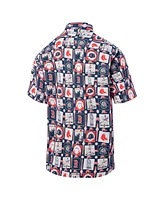 Reyn Spooner Men's Navy Boston Red Sox Champions Scenic Button-Up Shirt