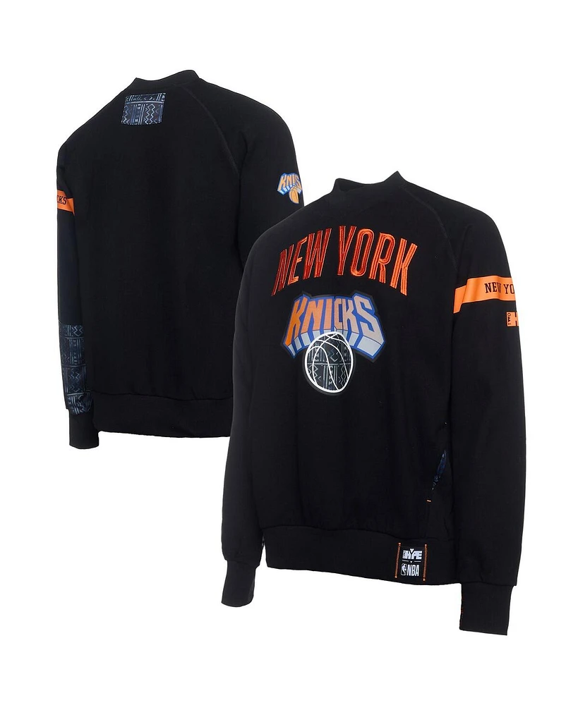 Two Hype x Nba Men's New York Knicks Culture Hoops Collection Premium Pullover Sweatshirt