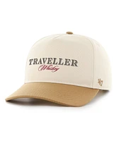 '47 Brand Cream/Tan Justin Allgaier Traveller Whiskey Triple Hit Hitch Adjustable Hat