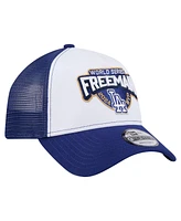 New Era Men's Freddie Freeman White Los Angeles Dodgers 2024 World Series Mvp 9FORTY Adjustable Hat