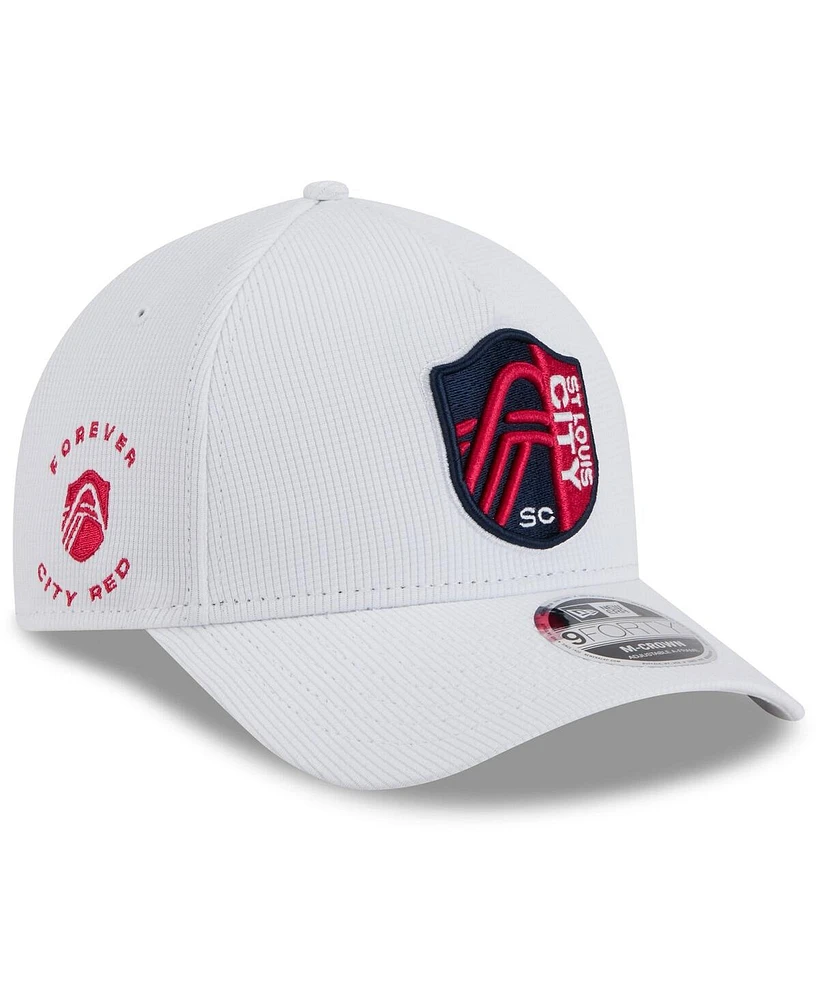 New Era Men's White St. Louis City Sc 2025 Jersey Hook 9FORTY M-Crown Adjustable Hat