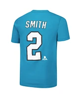 Outerstuff Big Boys and Girls Will Smith Teal San Jose Sharks Player Name Number T-Shirt