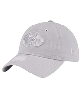New Era Women's Gray San Francisco 49ers Color Pack 9TWENTY Adjustable Hat