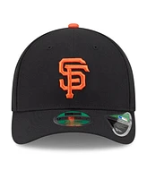 New Era Men's Black San Francisco Giants Player Replica 9FORTY Adjustable Hat