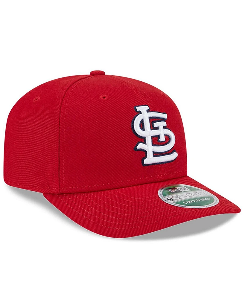 New Era Men's Red St. Louis Cardinals Player Replica 9SEVENTY Adjustable Hat