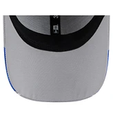 New Era Men's Gray Chicago Cubs Linear 39THIRTY Flex-Fit Hat