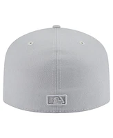 New Era Men's Gray Atlanta Braves Colorpack 59FIFTY Fitted Hat