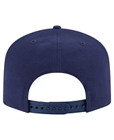 New Era Men's Navy Chicago Bulls Colorpack A-Frame Pinch Front 9FIFTY Snapback Hat