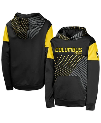 Outerstuff Big Boys and Girls Black Columbus Crew Unbeatable Pullover Hoodie