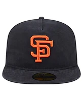 New Era Men's Black San Francisco Giants Championship Side Flag A-Frame 59FIFTY Fitted Hat