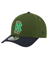 New Era Men's Dark Green Boston Red Sox City Feature 9FORTY A-Frame Adjustable Hat