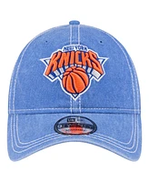 New Era Men's Blue New York Knicks Pigment Dyed 9TWENTY Adjustable Hat