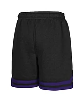 Outerstuff Big Boys and Girls Black Sacramento Kings Teardrop Fleece Shorts