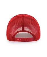'47 Brand Men's Red Cincinnati Reds Ballpark Offside Adjustable Trucker Hat
