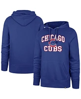 '47 Brand Royal Chicago Cubs Velocity Headline Pullover Hoodie