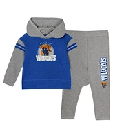 Outerstuff Girls Baby Boys and Royal Kentucky Wildcats Clubhouse Pullover Hoodie Leggings