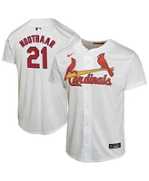 Nike Big Boys and Girls Lars Nootbaar White St. Louis Cardinals Home Game Player Jersey
