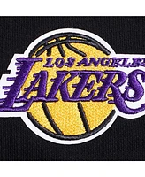 Pro Standard Women's Black Los Angeles Lakers Paint The City Cropped Pullover Sweatshirt