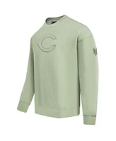 Pro Standard Men's Green Cincinnati Reds Neutral Drop Shoulder Pullover Sweatshirt