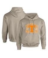 Image One Men's Tan Tennessee Volunteers Upper Arch Letters Pullover Hoodie