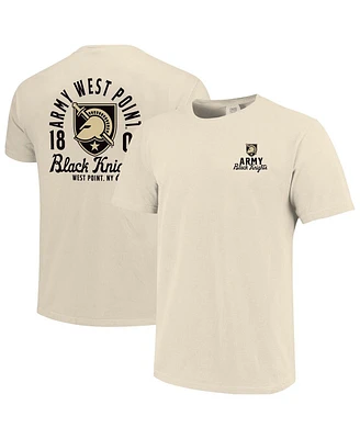 Image One Men's Cream Army Black Knights Comfort Colors Mascot Overlay T-Shirt