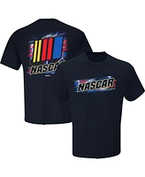 Checkered Flag Sports Men's Navy Nascar Lightning T-Shirt