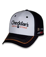Richard Childress Racing Team Collection Men's White/Black Kyle Busch Cheddars Uniform Adjustable Hat