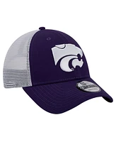 New Era Men's Purple Kansas State Wildcats Trucker 9FORTY Adjustable Hat