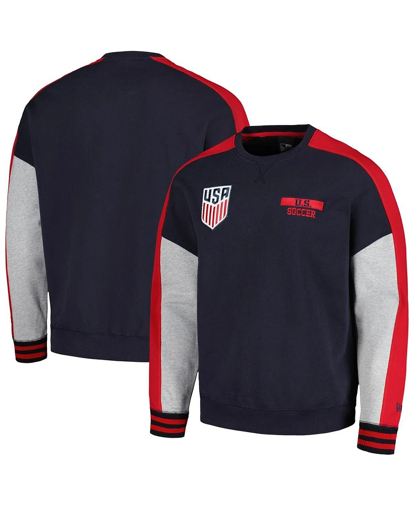 5th & Ocean Men's Navy Usmnt Athleisure Pullover Sweatshirt