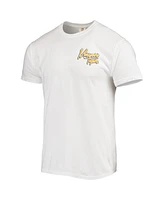 Image One Men's White Missouri Tigers Mascot Bandana T-Shirt