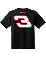 Richard Childress Racing Team Collection Big Boys and Girls Black Dale Earnhardt Good Wrench Lifestyle T-Shirt