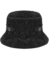 Kangol Men's Faux Shearling Utility Bucket Hat