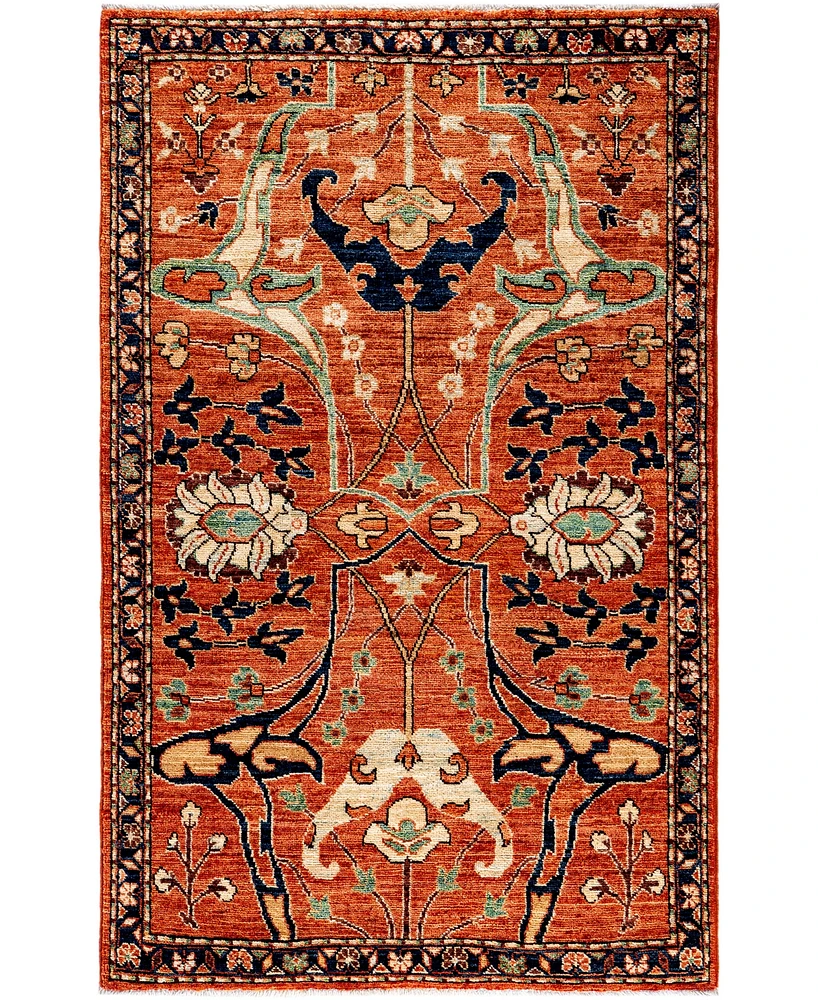 Adorn Hand Woven Rugs Serapi M1945 3'1''x4'11'' Area Rug