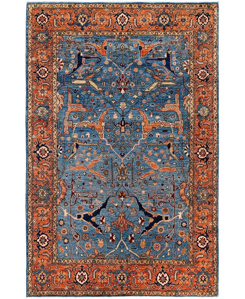 Adorn Hand Woven Rugs Serapi M1945 6'x9'3'' Area Rug