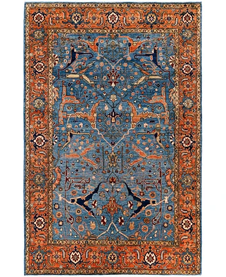 Adorn Hand Woven Rugs Serapi M1945 6'x9'3'' Area Rug