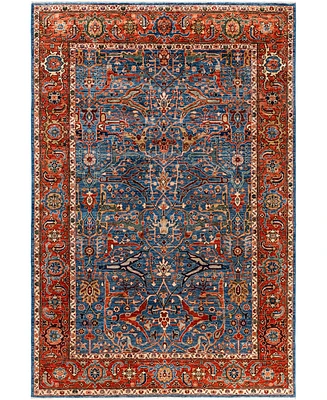 Adorn Hand Woven Rugs Serapi M1945 6'1''x9' Area Rug