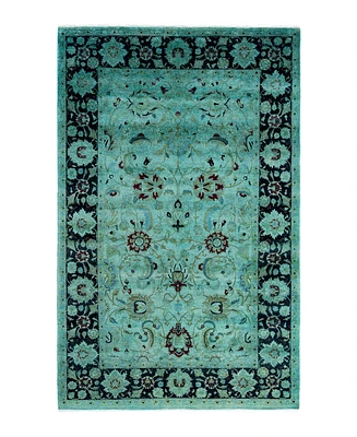 Adorn Hand Woven Rugs Fine Vibrance M1437 4'8''x7'5'' Area Rug