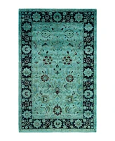 Adorn Hand Woven Rugs Fine Vibrance M1437 4'8''x7'5'' Area Rug