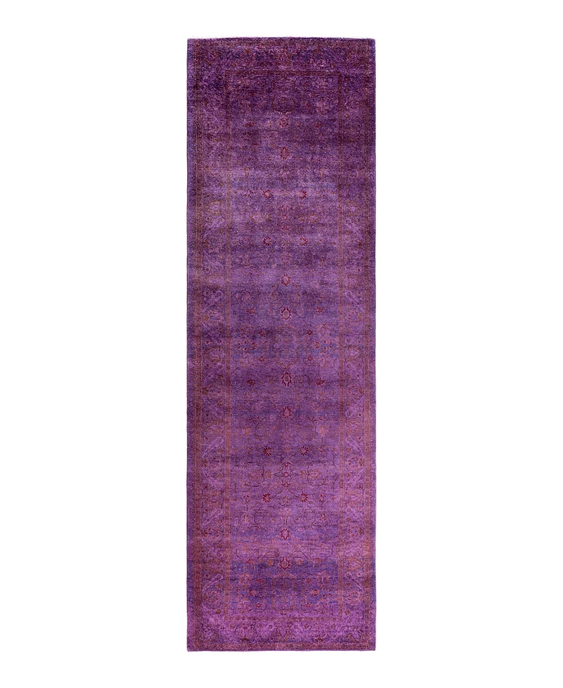 Adorn Hand Woven Rugs Fine Vibrance M1656 3'1''x10'3'' Runner Area Rug