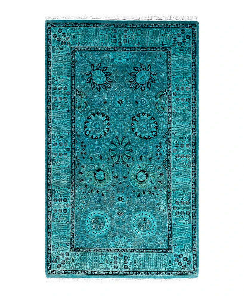 Adorn Hand Woven Rugs Fine Vibrance M1270 3'2''x5'4'' Area Rug