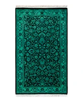 Adorn Hand Woven Rugs Fine Vibrance M1020 3'2''x5'2'' Area Rug