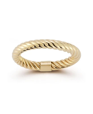 Rachel Zoe Fine Jewelry 14K Gold Bold Twist Ring