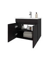 Rainbow City Vanity with 2 Doors