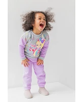 Jojo Siwa Girls Fleece Sweatshirt and Pants Set