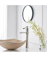 Waterfall Single Hole Single-Handle Vessel Bathroom Faucet