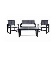 Ozark 4 Pc Outdoor Living Set